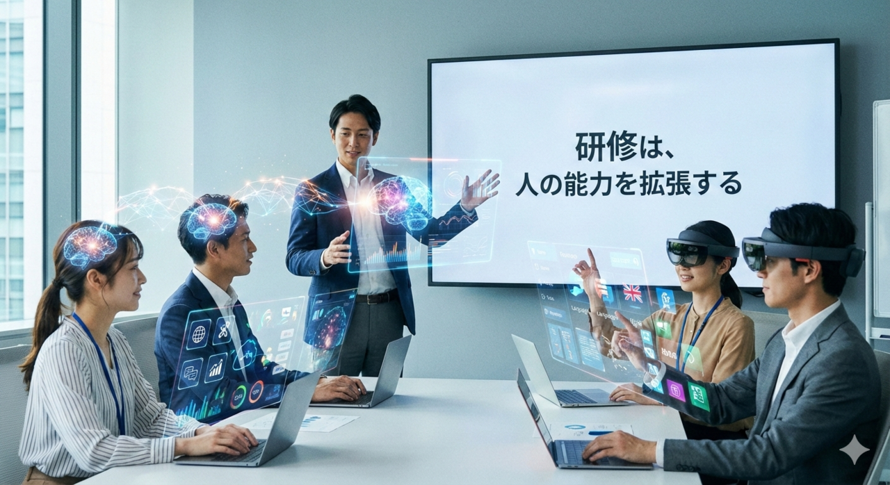 研修は、人の能力を拡張する