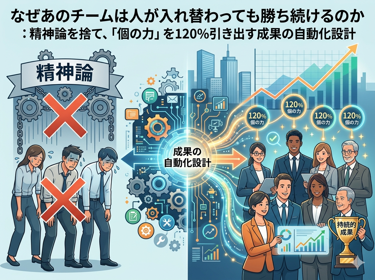 なぜあのチームは人が入れ替わっても勝ち続けるのか