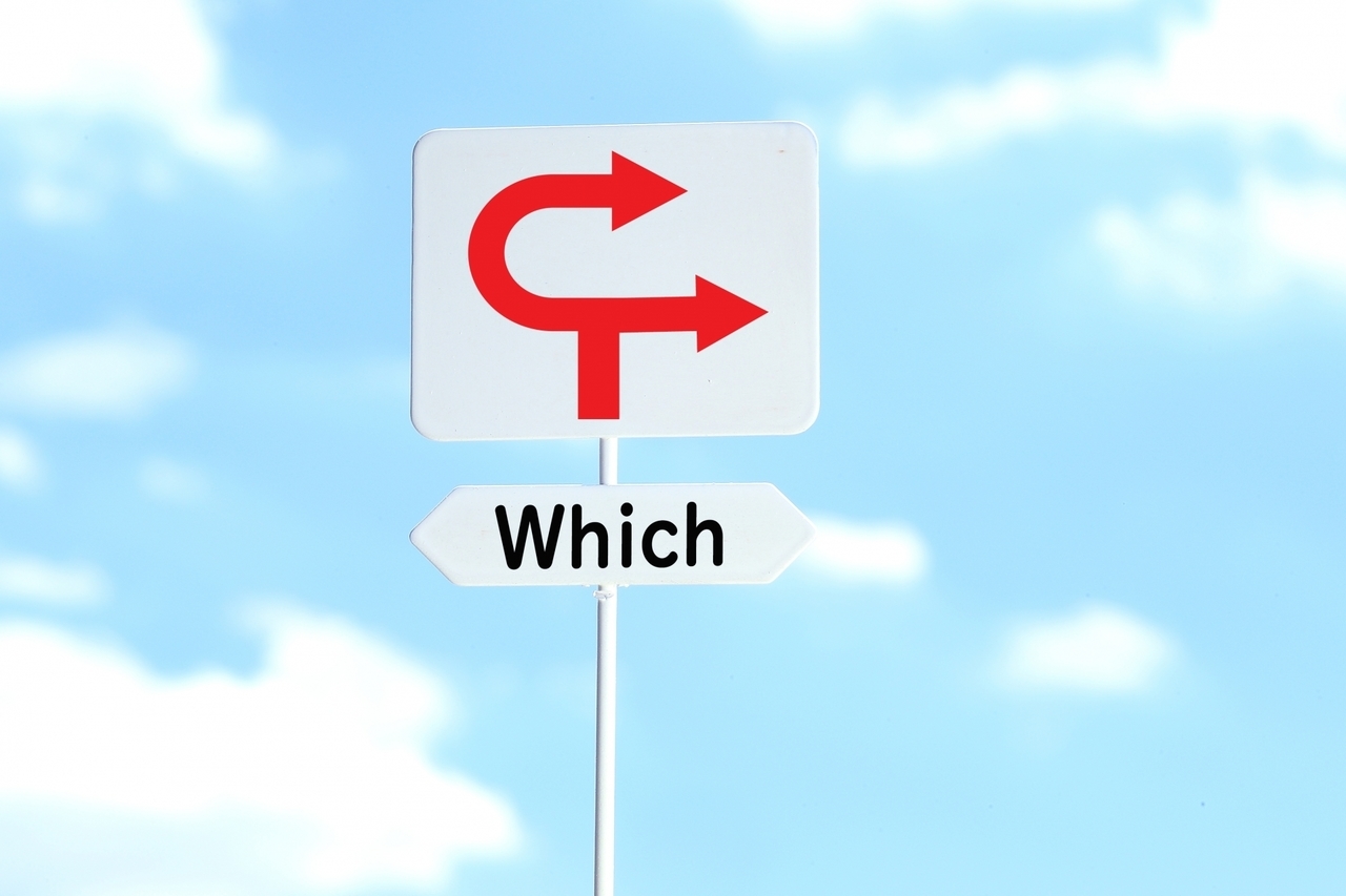 矢印の分かれ道